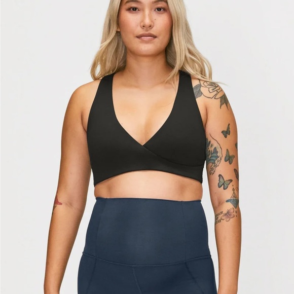 Girlfriend collective may crossover nursing bra - Picture 3 of 7